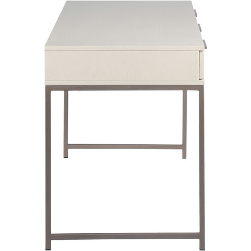 Rebel 59.25 X 23.75 inch Champagne Gold / Cream Desk
